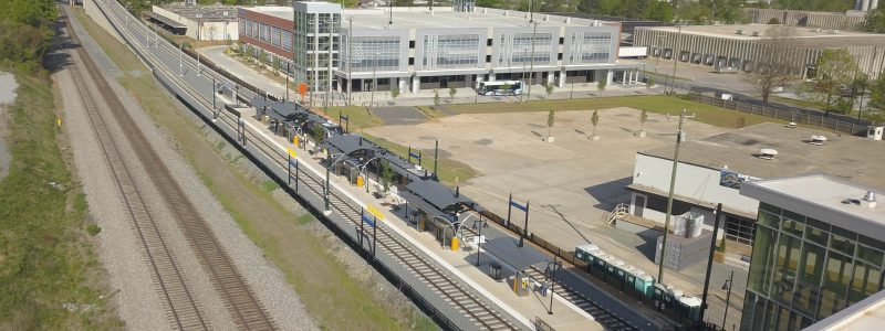 CATS Blue Line Extension in NCRR corridor.